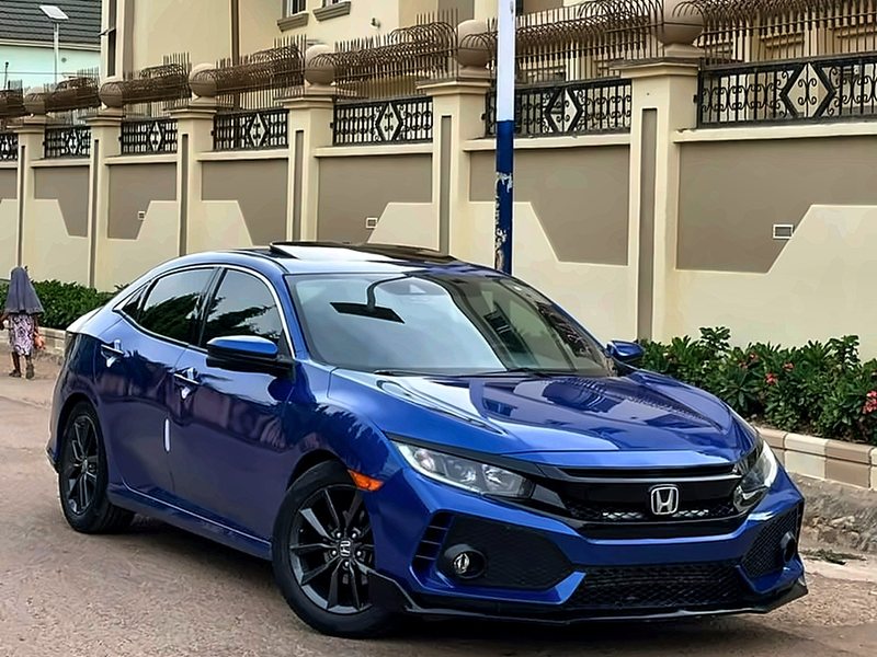 2020 Honda Civic Sport in blue