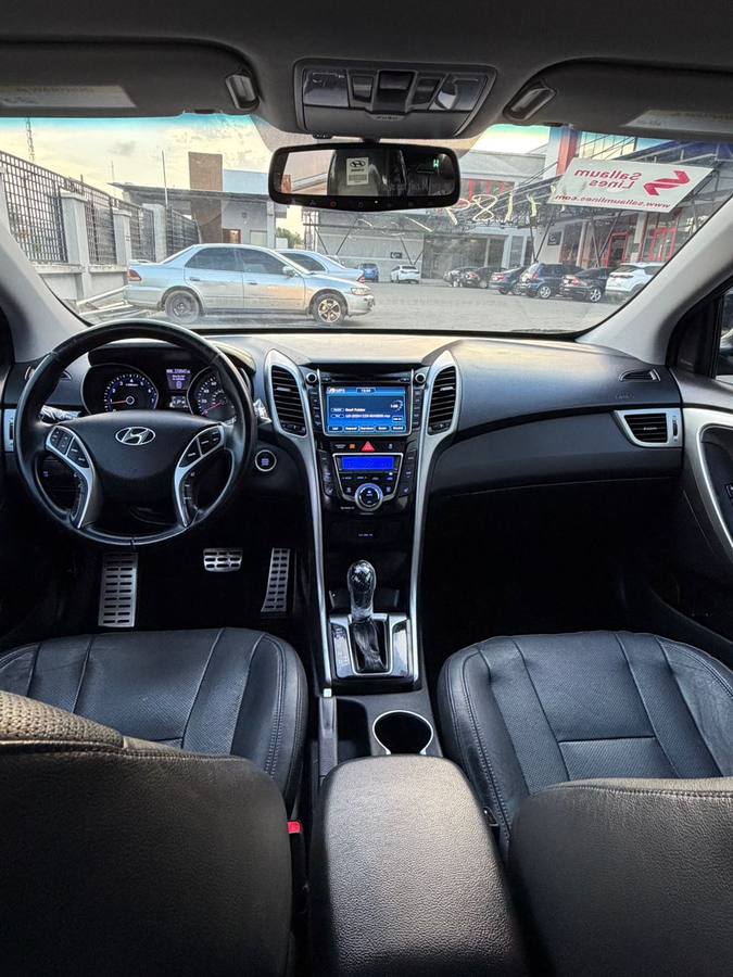 Muhammad A. Malumfashi's Hyundai Elantra GT — interior